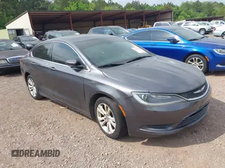 2016 Chrysler 200 LX with VIN 1C3CCCFB6GN196526, listed as a IAAI auction lot 42047905 with 208,034 mi miles. Bid and sale history available at carsss.com. Image 1.