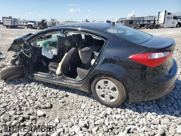 2016 Kia Forte LX with VIN KNAFK4A68G5459835, listed as a Copart auction lot 49456215 with 0 mi miles and Salvage Title. Bid and sale history available at carsss.com. Image 2.