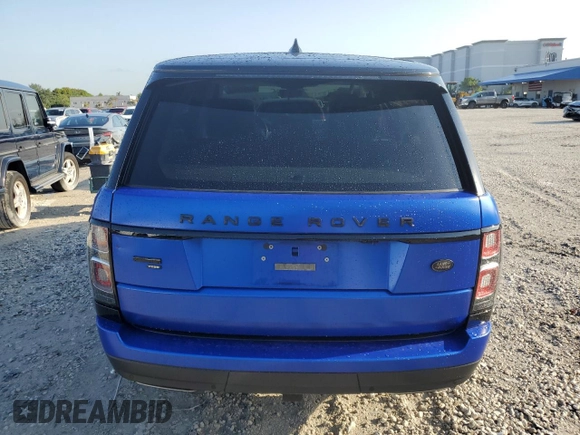 2020 Land Rover Range Rover Autobiography z VIN SALGV2SE4LA411395, wystawiony jako Copart lot #55337555 z przebiegiem 55 992 mil mil oraz Szkoda całkowita • Salvage title. Historia ofert i sprzedaży dostępna na DreamBid. Obrazek 6.