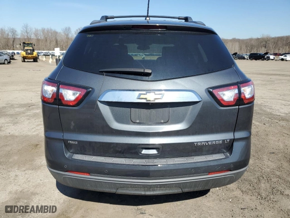 2014 Chevrolet Traverse LT with VIN 1GNKVGKD2EJ214452, listed as a Copart auction lot 48261435 with 122,487 mi miles and Salvage Title. Bid and sale history available at carsss.com. Image 6.