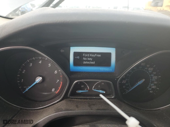 2012 Ford Focus Titanium with VIN 1FAHP3N24CL222852, listed as a Copart auction lot 45163765 with 107,848 mi miles and Salvage Title. Bid and sale history available at carsss.com. Image 9.