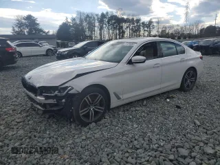 2021 BMW 5 Series 540i with VIN WBA53BJ05MWX28470, listed as a Copart auction lot 87256064 with Not Provided miles and Salvage Title. Bid and sale history available at DreamBid. Image 1.