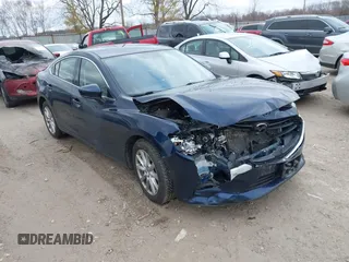 2017 Mazda Mazda6 Sport with VIN JM1GL1U57H1134317, listed as a IAAI auction lot 41717641 with 53,870 mi miles. Bid and sale history available at carsss.com. Image 1.