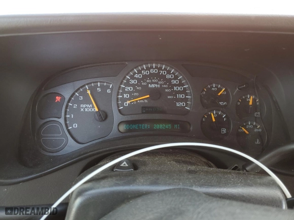 2003 Chevrolet Tahoe LS with VIN 1GNEC13V23R285026, listed as a Copart auction lot 47671115 with 200,245 mi miles and Salvage Title. Bid and sale history available at carsss.com. Image 9.