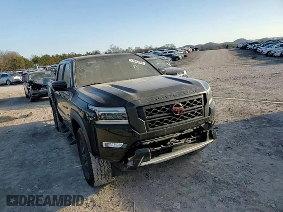 2022 Nissan Frontier Pro-4X with VIN 1N6ED1EK7NN605778, listed as a Copart auction lot 43533205 with 49,132 mi miles and Salvage title. Bid and sale history available at DreamBid. Image 11.