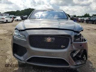 2019 Jaguar F-Pace SVR with VIN SADCZ2EE8KA606005, listed as a Copart auction lot 63608455 with 43,141 mi miles and Salvage title. Bid and sale history available at DreamBid. Image 5.