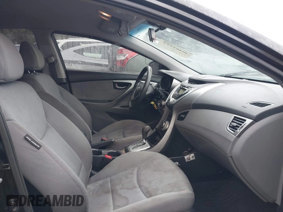 2012 Hyundai Elantra Limited with VIN KMHDH4AE0CU288395, listed as a IAAI auction lot 40462553 with 108,367 mi miles. Bid and sale history available at carsss.com. Image 5.