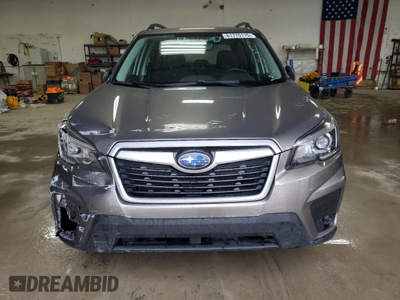 2020 Subaru Forester Premium with VIN JF2SKAJC3LH427908, listed as a Copart auction lot 61775115 with 60,489 mi miles and Salvage title. Bid and sale history available at DreamBid. Image 5.
