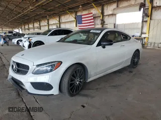 2017 Mercedes-Benz C C 300 with VIN WDDWJ4JB1HF381256, listed as a Copart auction lot 46089415 with 91,389 mi miles and Clean Title. Bid and sale history available at carsss.com. Image 1.