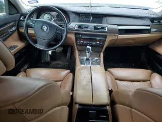 2011 BMW 7 Series 750i with VIN WBAKA8C56BCY36955, listed as a Copart auction lot 41576495 with 131,550 mi miles and Clean title. Bid and sale history available at DreamBid. Image 8.