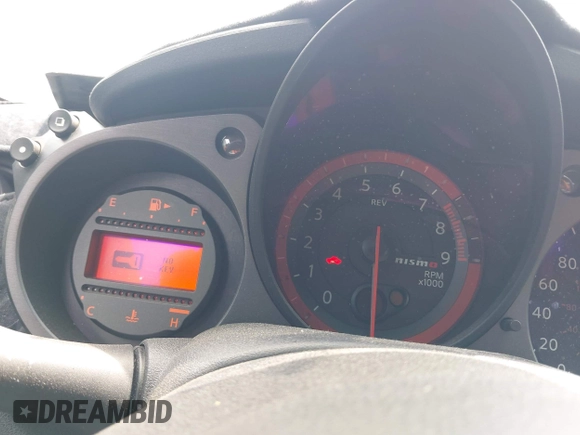 2017 Nissan 370Z with VIN JN1AZ4EH4HM953821, listed as a IAAI auction lot 42036188 with 1 mi miles. Bid and sale history available at carsss.com. Image 7.