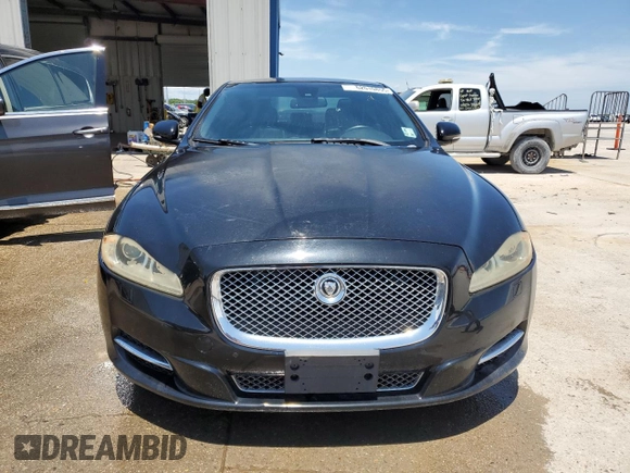 2011 Jaguar XJ with VIN SAJWA1CBXBLV12152, listed as a Copart auction lot 62010855 with 125,697 mi miles and Salvage title. Bid and sale history available at DreamBid. Image 5.