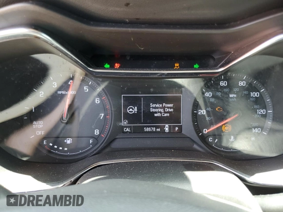 2021 Chevrolet TrailBlazer LT with VIN KL79MPSL6MB002144, listed as a Copart auction lot 63114794 with 58,678 mi miles and Salvage Title. Bid and sale history available at DreamBid. Image 9.