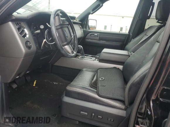 2016 Ford Expedition Max Platinum с VIN 1FMJK1MT6GEF35805, выставлен на аукционе Copart как лот 75954314 с пробегом Не указан миль и Списание • Salvage title. История ставок и продаж доступна на DreamBid. Изображение 7.