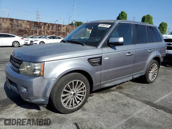 2012 Land Rover Range Rover Sport HSE with VIN SALSF2D42CA754041, listed as a Copart auction lot 56390765 with 88,858 mi miles and Salvage Title. Bid and sale history available at DreamBid. Image 1.