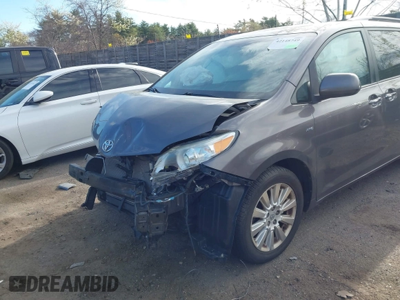 2016 Toyota Sienna Limited with VIN 5TDDK3DC2GS139510, listed as a IAAI auction lot 42148749 with 145,509 mi miles and . Bid and sale history available at DreamBid. Image 6.