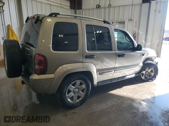 2007 Jeep Liberty Limited z VIN 1J4GL58K87W520652, wystawiony jako Copart lot #48041335 z przebiegiem 124 863 mil mil oraz Czysty tytuł • Clean title. Historia ofert i sprzedaży dostępna na DreamBid. Obrazek 3.