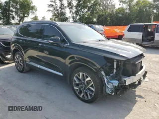 2022 Hyundai Santa Fe Calligraphy with VIN 5NMS54AL8NH450061, listed as a Copart auction lot 54738305 with 74,051 mi miles and Salvage title. Bid and sale history available at DreamBid. Image 4.