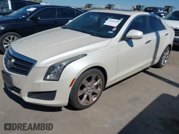 2013 Cadillac ATS Luxury z VIN 1G6AB5RA5D0177515, wystawiony jako IAAI lot #42093108 z przebiegiem 178 718 mil mil oraz . Historia ofert i sprzedaży dostępna na DreamBid. Obrazek 2.