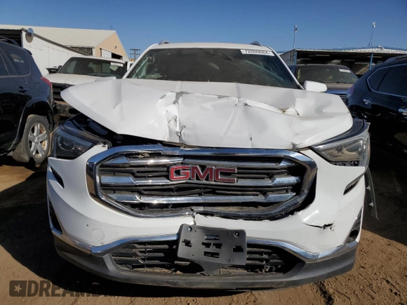 2019 GMC Terrain SLT with VIN 3GKALVEX4KL275802, listed as a Copart auction lot 72000084 with 53,450 mi miles and Clean Title. Bid and sale history available at carsss.com. Image 5.