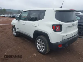 2023 Jeep Renegade Latitude with VIN ZACNJDB15PPP68073, listed as a IAAI auction lot 41482519 with 24,957 mi miles and . Bid and sale history available at DreamBid. Image 3.