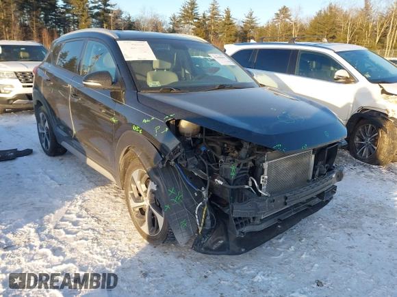 2017 Hyundai Tucson Sport with VIN KM8J3CA27HU410971, listed as a IAAI auction lot 41468401 with 115,080 mi miles and . Bid and sale history available at DreamBid. Image 6.