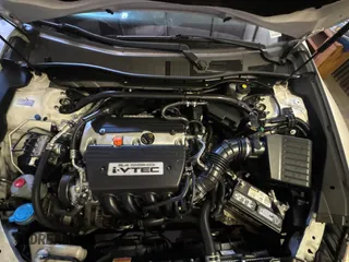 2014 Honda Crosstour EX-L z VIN 5J6TF3H51EL001123, wystawiony jako Copart lot #55178765 z przebiegiem 116 561 mil mil oraz Tytuł czysty. Historia ofert i sprzedaży dostępna na DreamBid. Obrazek 7.