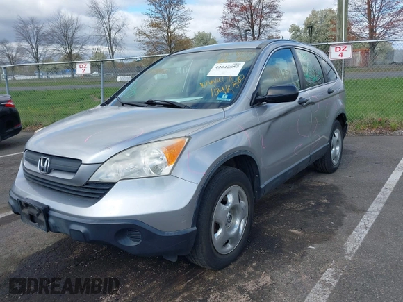 2008 Honda CR-V LX with VIN JHLRE38338C005828, listed as a IAAI auction lot 42042857 with 104,181 mi miles and . Bid and sale history available at carsss.com. Image 2.