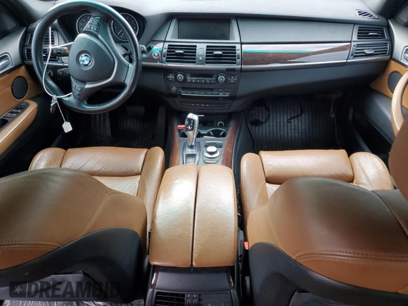 2007 BMW X5 3.0si with VIN 5UXFE43547L016641, listed as a Copart auction lot 49328355 with 0 mi miles and Salvage Title. Bid and sale history available at carsss.com. Image 8.