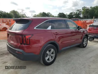 2022 Kia Sorento LX with VIN 5XYRG4LC0NG119295, listed as a Copart auction lot 56103805 with 57,313 mi miles and Salvage title. Bid and sale history available at DreamBid. Image 3.