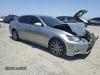 2015 Lexus GS 350 with VIN JTHBE1BL2FA013275, listed as a Copart auction lot 59461885 with 80,733 mi miles and Salvage title. Bid and sale history available at DreamBid. Image 4.