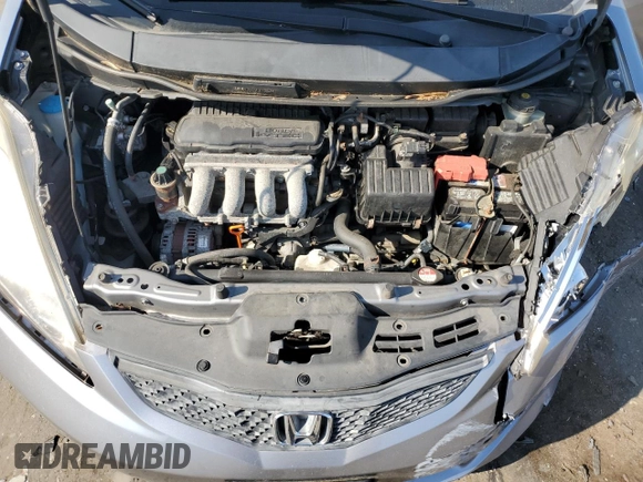 2010 Honda Fit Sport with VIN JHMGE8H47AS023964, listed as a Copart auction lot 61797995 with 78,518 mi miles and Salvage title. Bid and sale history available at DreamBid. Image 11.