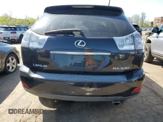 2005 Lexus RX 330 with VIN 2T2HA31U95C085996, listed as a Copart auction lot 54369305 with 111,088 mi miles and Salvage Title. Bid and sale history available at DreamBid. Image 6.