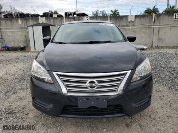 2013 Nissan Sentra SL with VIN 3N1AB7AP2DL657803, listed as a Copart auction lot 52779325 with 126,177 mi miles and Salvage Title. Bid and sale history available at carsss.com. Image 5.