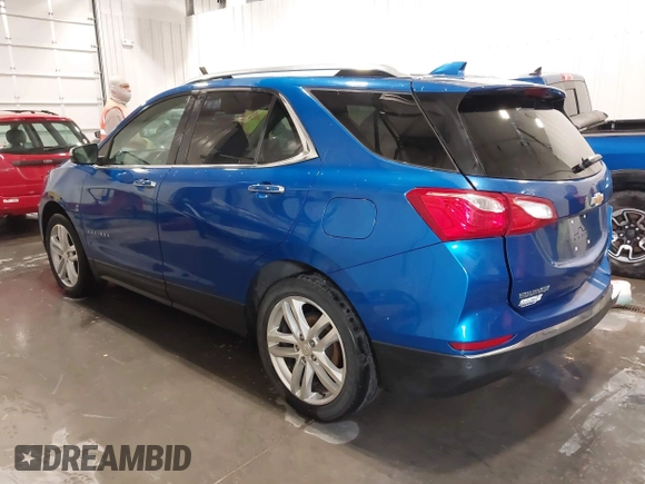 2019 Chevrolet Equinox Premier with VIN 3GNAXXEV2KS552955, listed as a IAAI auction lot 41759049 with 101,988 mi miles and . Bid and sale history available at DreamBid. Image 3.