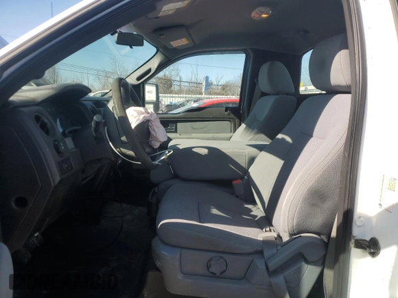 2013 Ford F-150 XL with VIN 1FTNF1CF7DKF15971, listed as a Copart auction lot 48487565 with 218,804 mi miles and Salvage Title. Bid and sale history available at carsss.com. Image 7.