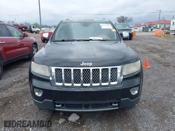 2012 Jeep Grand Cherokee Overland with VIN 1C4RJECT3CC281835, listed as a IAAI auction lot 41994148 with 145,741 mi miles. Bid and sale history available at carsss.com. Image 12.