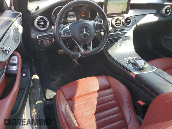2018 Mercedes-Benz C 300 с VIN WDDWJ4KB8JF658344, выставлен на аукционе Copart как лот 46056725 с пробегом 87 957 миль миль и Списание • Salvage title. История ставок и продаж доступна на DreamBid. Изображение 8.