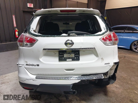 2016 Nissan Rogue S with VIN JN8AT2MV8GW145733, listed as a IAAI auction lot 42183478 with 118,680 mi miles. Bid and sale history available at carsss.com. Image 17.