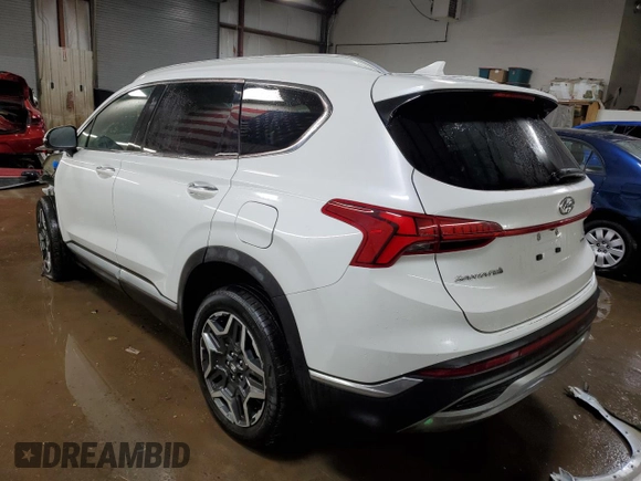 2022 Hyundai Santa Fe Limited with VIN 5NMS4DAL7NH416275, listed as a Copart auction lot 44754625 with 28,066 mi miles and Salvage Title. Bid and sale history available at carsss.com. Image 2.