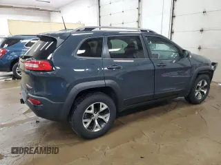 2016 Jeep Cherokee Trailhawk z VIN 1C4PJMBS5GW179273, wystawiony jako Copart lot #61175695 z przebiegiem 110 295 mil mil oraz Czysty tytuł • Clean title. Historia ofert i sprzedaży dostępna na DreamBid. Obrazek 3.