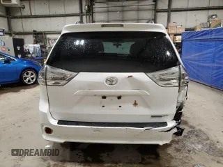2012 Toyota Sienna SE with VIN 5TDXK3DC1CS206007, listed as a Copart auction lot 58061195 with 166,465 mi miles and Clean title. Bid and sale history available at DreamBid. Image 6.