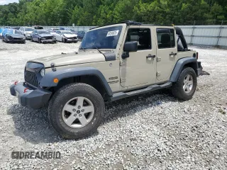 2017 Jeep Wrangler Unlimited Sport with VIN 1C4BJWDG3HL570469, listed as a Copart auction lot 60598025 with 83,261 mi miles and Salvage title. Bid and sale history available at DreamBid. Image 1.