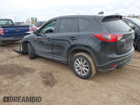 2015 Mazda CX-5 Sport with VIN JM3KE4BY9F0495948, listed as a IAAI auction lot 41501840 with 145,959 mi miles. Bid and sale history available at carsss.com. Image 3.