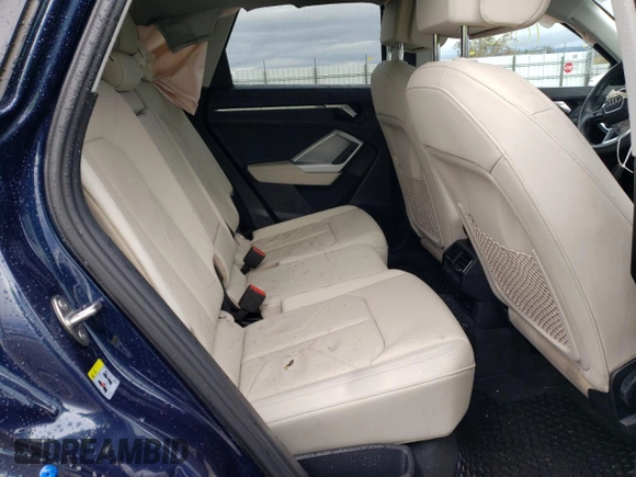 2020 Audi Q3 Premium with VIN WA1AECF38L1117648, listed as a Copart auction lot 66929382 with 10,604 mi miles. Bid and sale history available at carsss.com. Image 6.