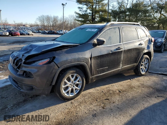 2015 Jeep Cherokee Latitude with VIN 1C4PJLCB9FW518043, listed as a Copart auction lot 42286215 with 119,837 mi miles and Salvage Title. Bid and sale history available at carsss.com. Image 1.