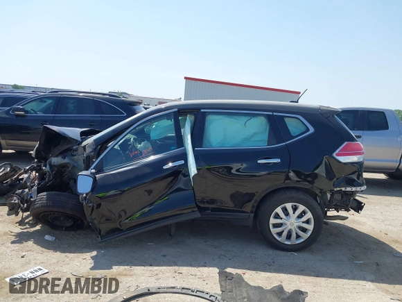 2015 Nissan Rogue SV with VIN KNMAT2MV0FP587846, listed as a IAAI auction lot 42020803 with Not Provided miles and . Bid and sale history available at carsss.com. Image 14.
