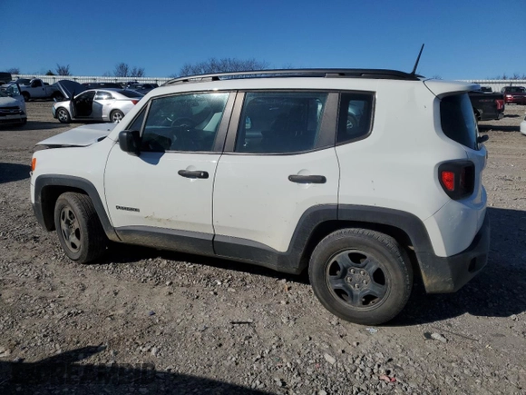 2018 Jeep Renegade Sport with VIN ZACCJAAB7JPG95279, listed as a Copart auction lot 47097815 with 152,849 mi miles and Salvage Title. Bid and sale history available at DreamBid. Image 2.