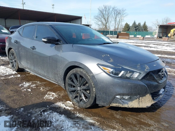 2018 Nissan Maxima SV with VIN 1N4AA6AP4JC372351, listed as a IAAI auction lot 41614526 with 70,237 mi miles and . Bid and sale history available at DreamBid. Image 1.