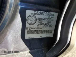 2001 Mazda Tribute LX with VIN 4F2CU08171KM43038, listed as a Copart auction lot 43267435 with 109,668 mi miles and Salvage Title. Bid and sale history available at carsss.com. Image 12.
